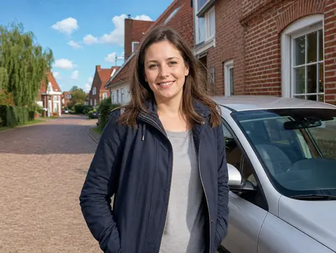Verkäufer aus Escheburg mit dem verkauften Fahrzeug